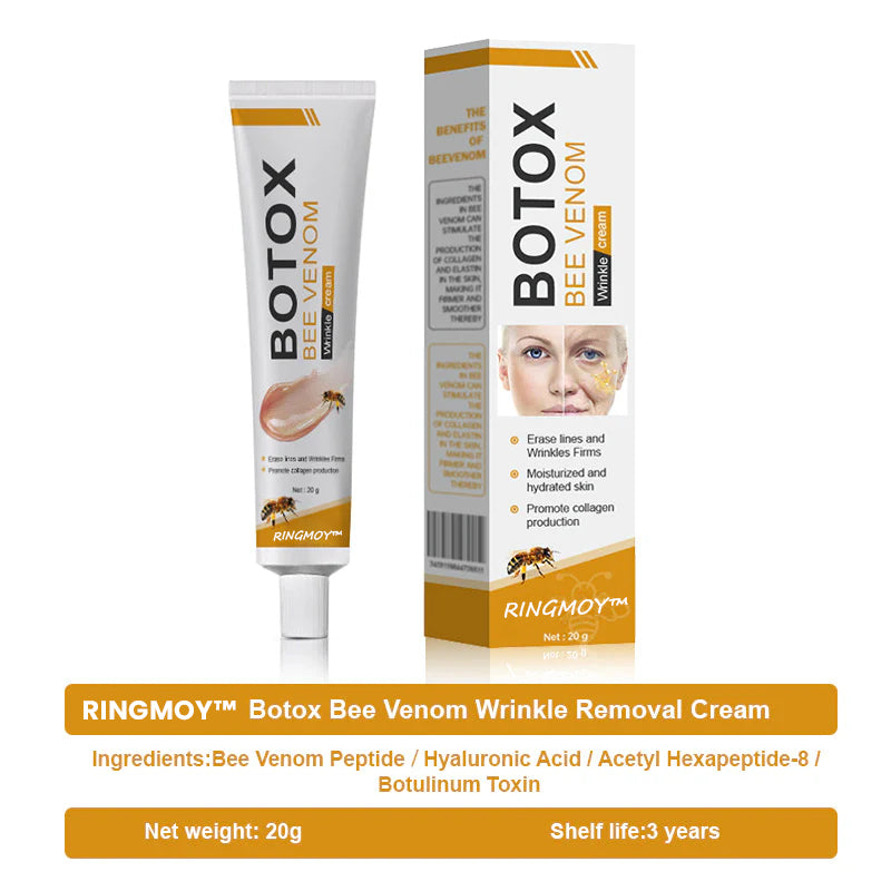⏰Last day 50% off🔥🔥 Bee Venom Anti-Wrinkle Cream🐝 Brightens skin and reduces wrinkles💡
