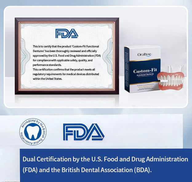 🔥🔥50% off on amazing smile products! Customizable functional dentures🦷