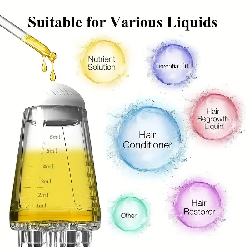💥Special offer for new stores! 💝10ml portable essential oil roller massage comb