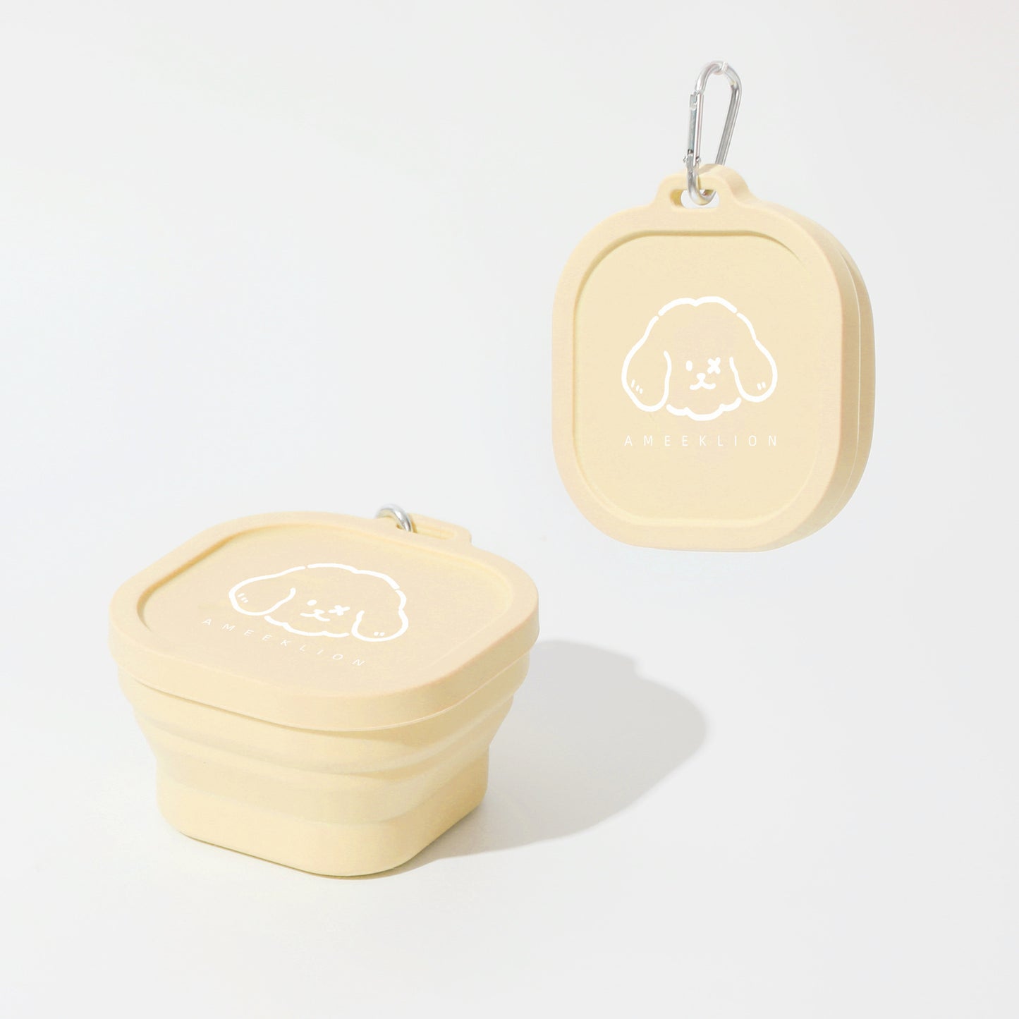 🔥New store limited-time discount offer💥! 400 ml outdoor leak-proof folding pet bowl