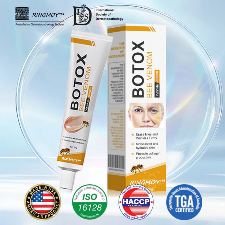 ⏰Last day 50% off🔥🔥 Bee Venom Anti-Wrinkle Cream🐝 Brightens skin and reduces wrinkles💡
