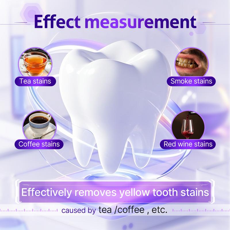 🔥🔥50% off! Purple Light Toothpaste whitens skin tone in 3 days ⚡