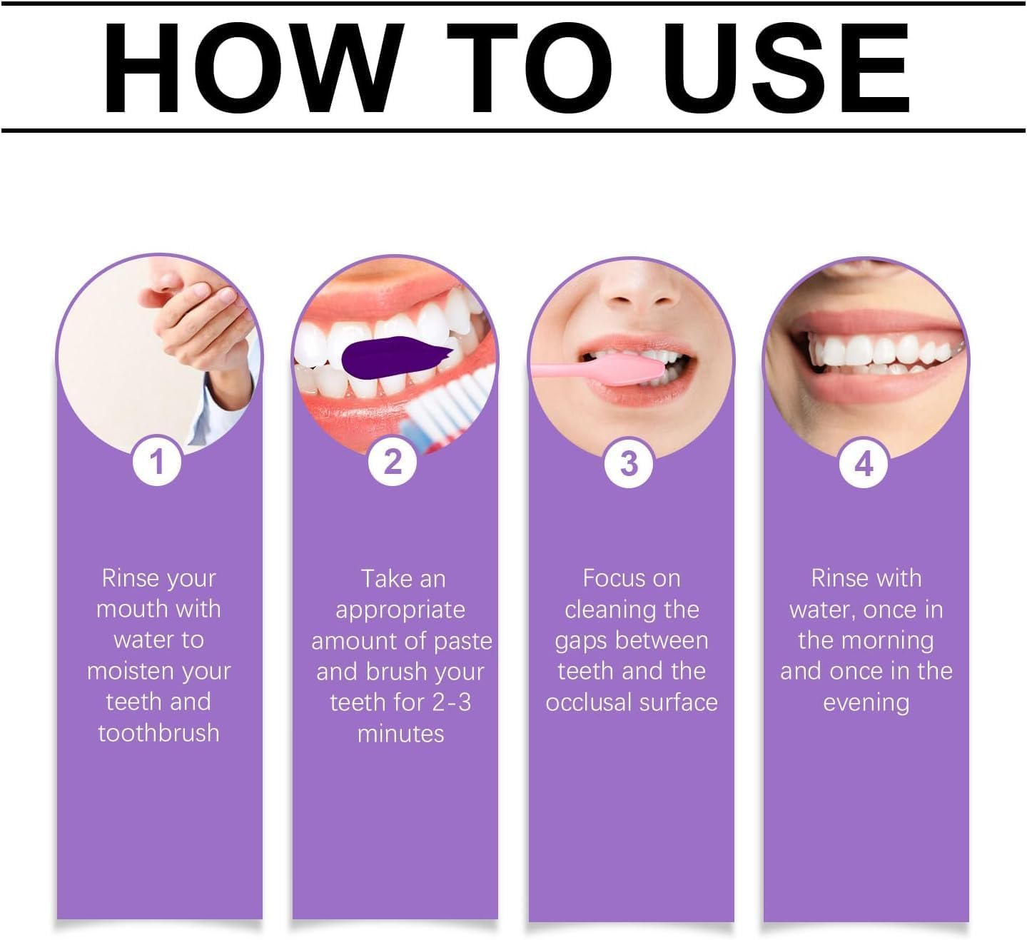 🔥🔥50% off! Purple Light Toothpaste whitens skin tone in 3 days ⚡
