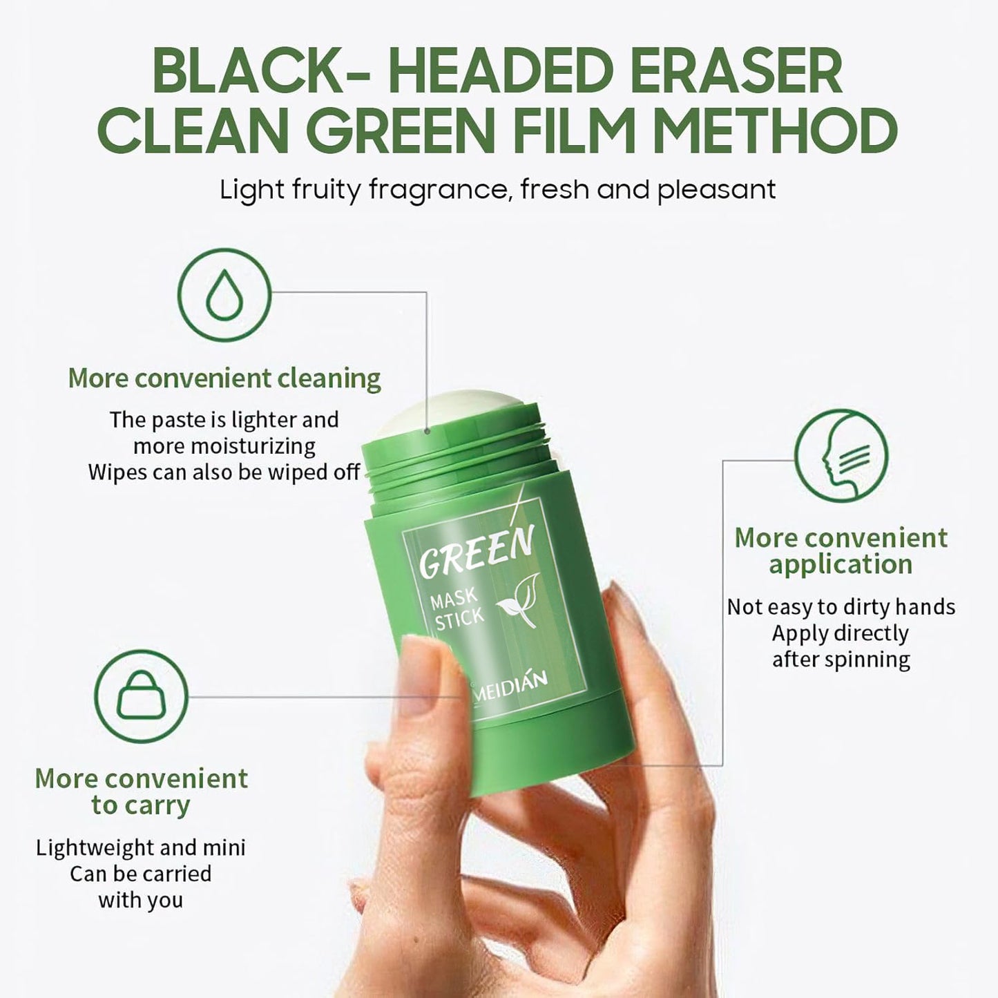 🔥50% off green tea sticks! 🔥Pore cleaner, blackheads gone in seconds🍓