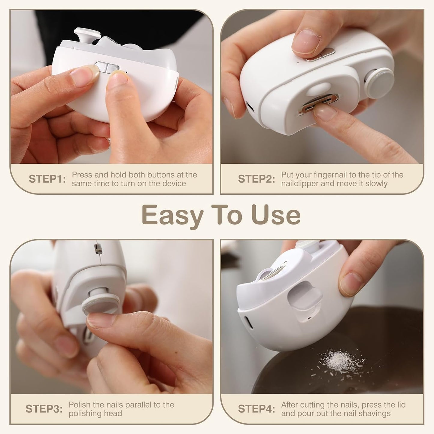 🔥Light-up silent nail clippers🔥Limited-time 50% off⏰
