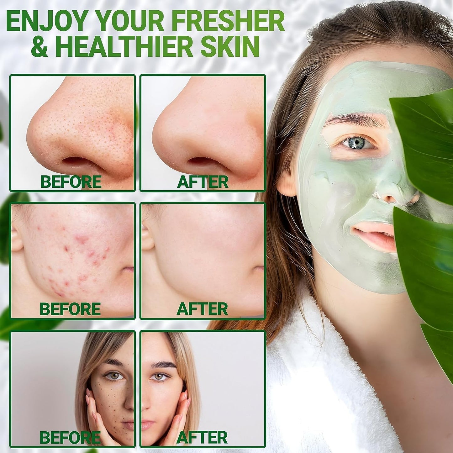 🔥50% off green tea sticks! 🔥Pore cleaner, blackheads gone in seconds🍓