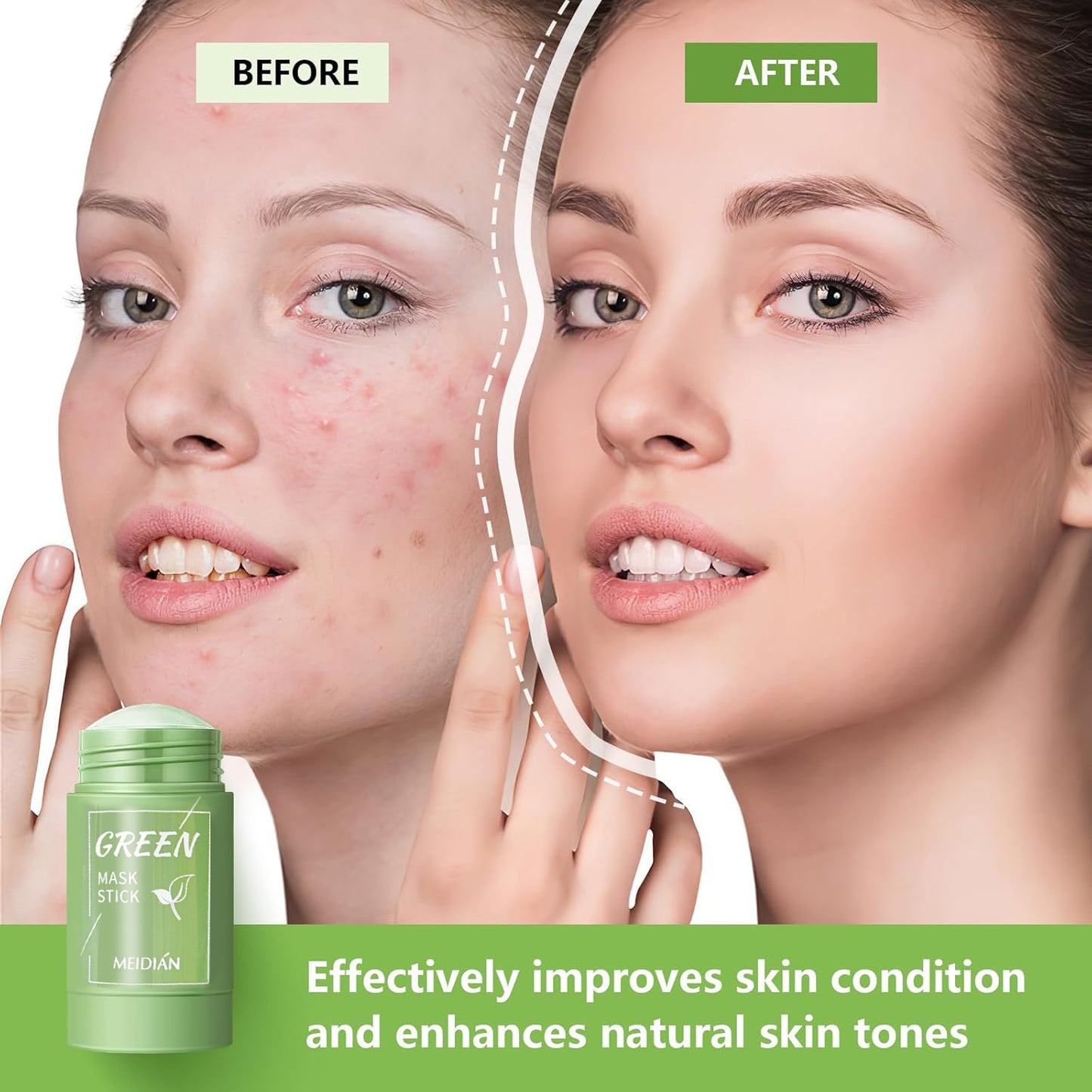 🔥50% off green tea sticks! 🔥Pore cleaner, blackheads gone in seconds🍓
