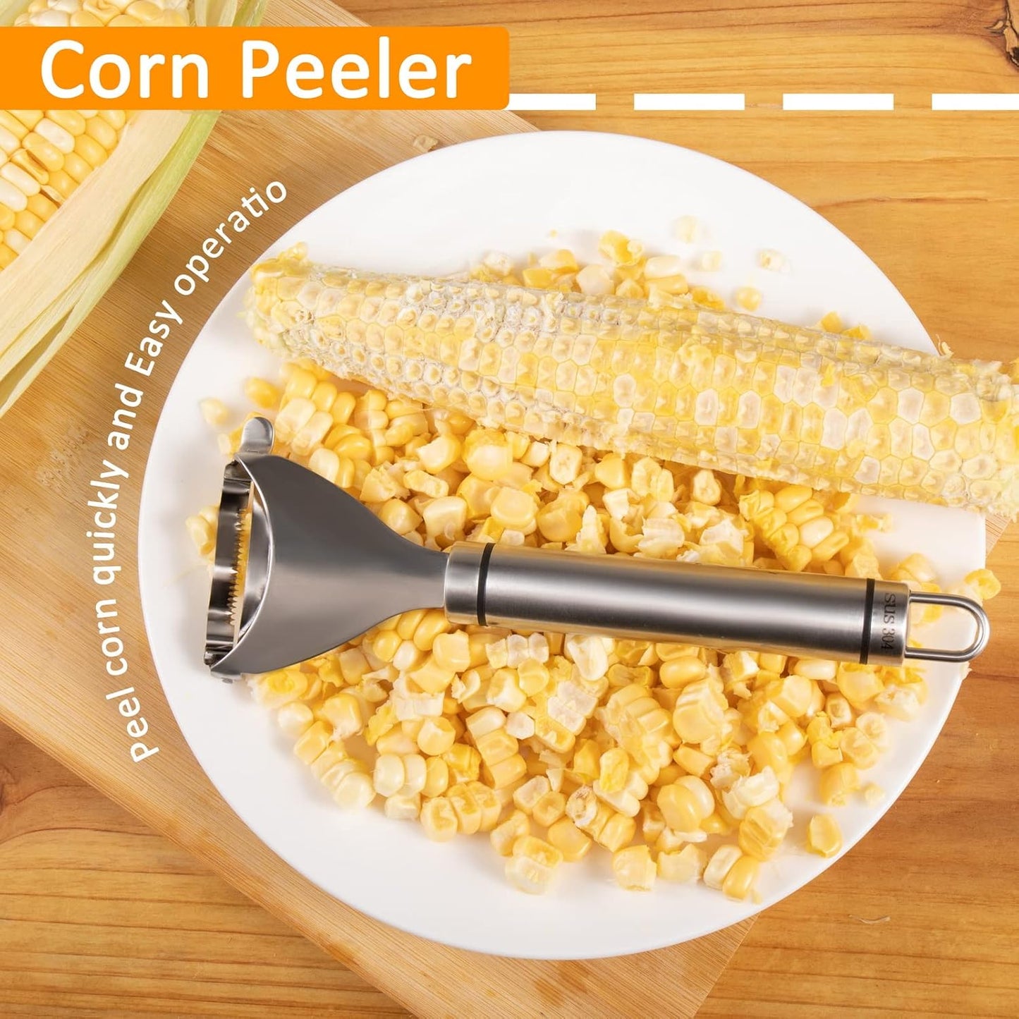 🌽Corn kernels flying everywhere? 🔥Save 50% on this splash-proof thresher! 🔥