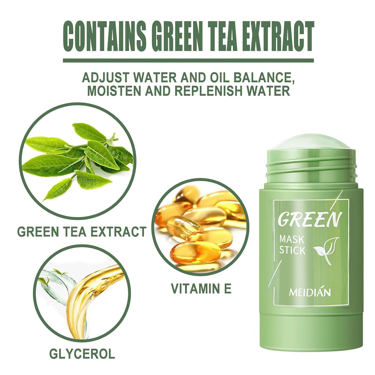 🔥50% off green tea sticks! 🔥Pore cleaner, blackheads gone in seconds🍓