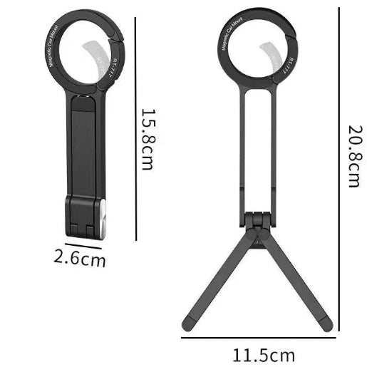 🔥 Limited-Time 50% Off!!!🔥🔥Fold = Keychain, Expand = Professional Stand📸