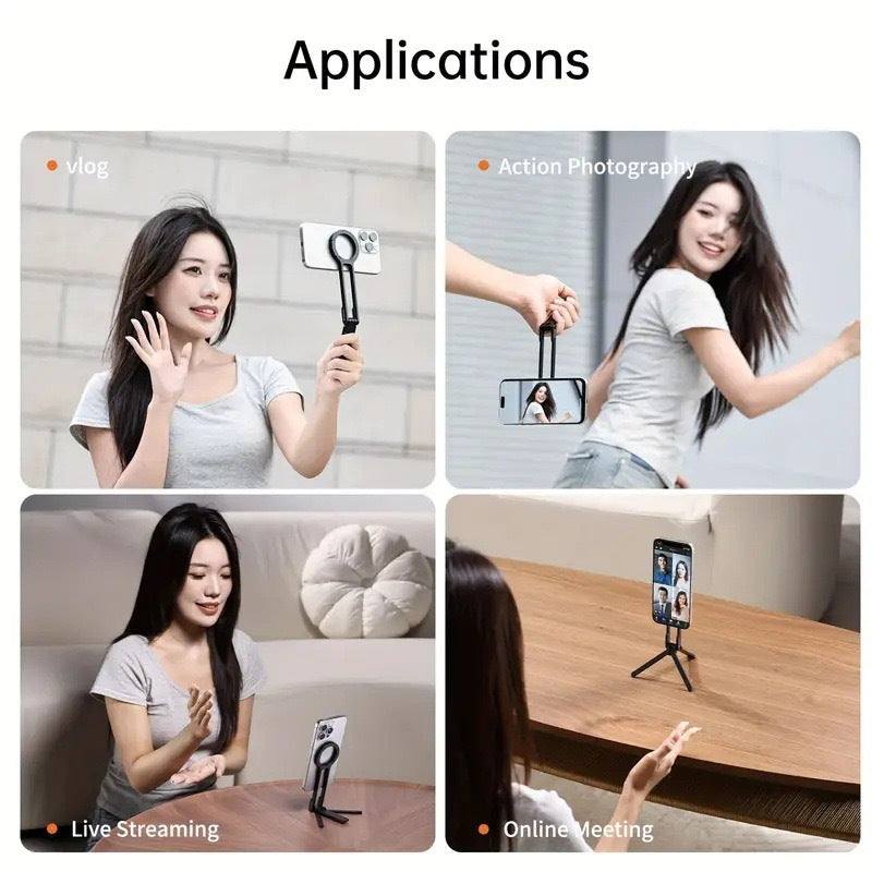 🔥 Limited-Time 50% Off!!!🔥🔥Fold = Keychain, Expand = Professional Stand📸