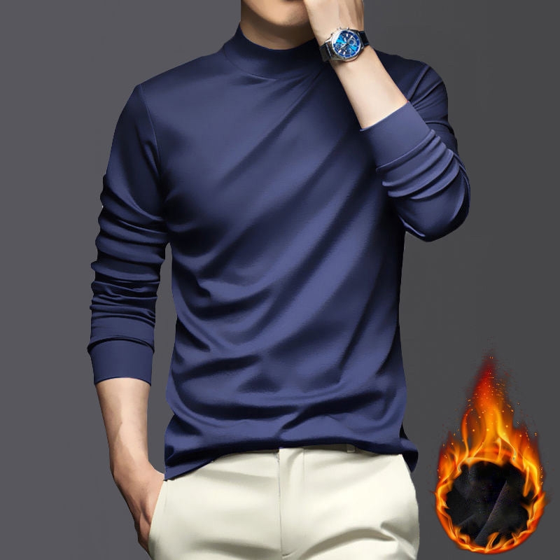 🔥🎁Christmas sale🎅49% OFF🔥Men's Mercerized Cotton Stretch Warm And Comfortable Base Layer shirt