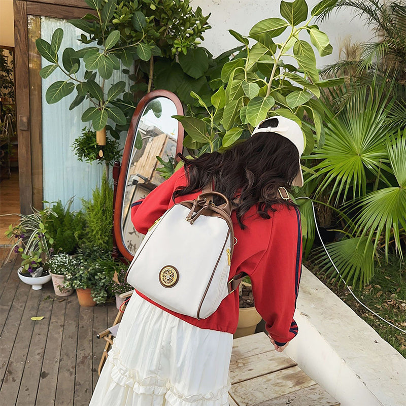 Women¡¯s Fashion Multifunctional Nylon Backpack Bag