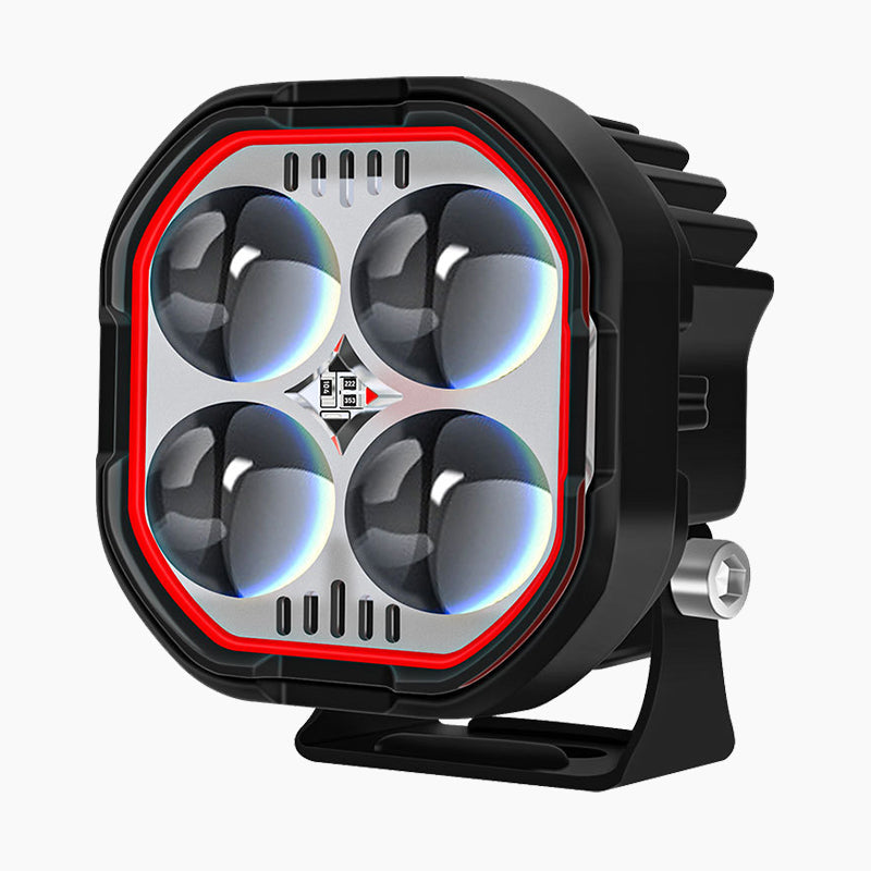 🔥🔥High Brightness Motorcycle Spotlight with Adjustable Bracket🔥