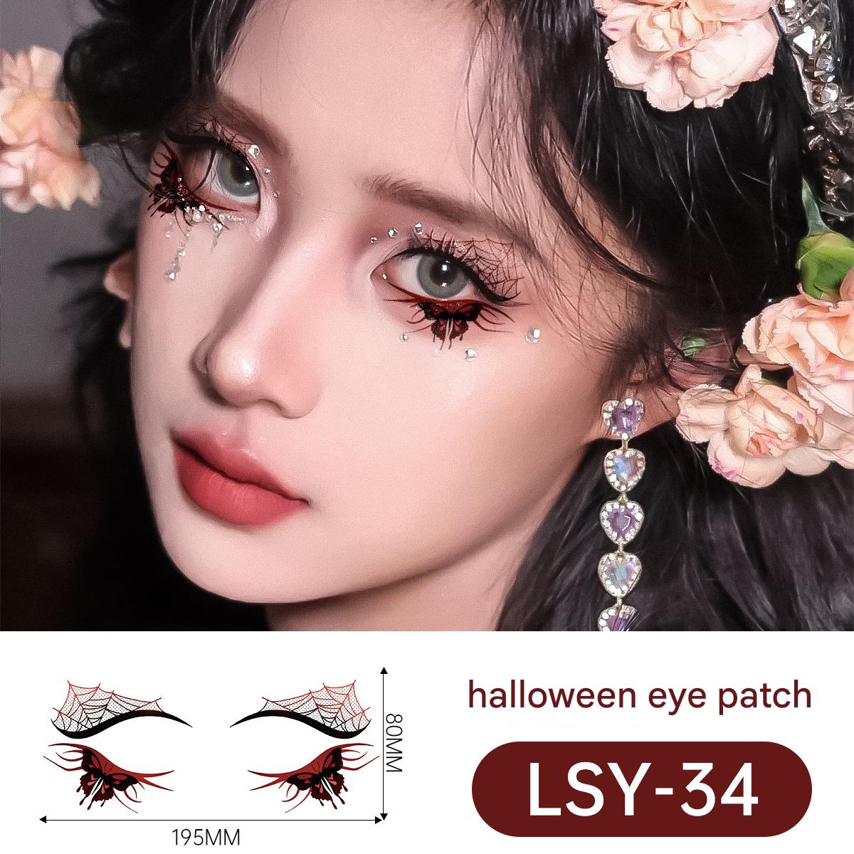🔥Halloween Sale🎃50% Off🎁Halloween Makeup Stickers