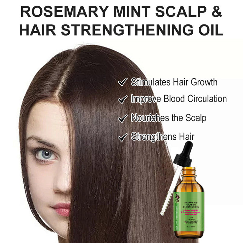 💇‍♀️Worried about baldness? 💧50% off Rosemary Hair Growth Oil to awaken your hair follicles! 🔥