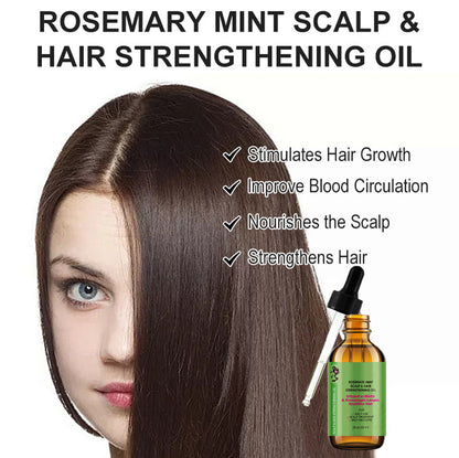 💇‍♀️Worried about baldness? 💧50% off Rosemary Hair Growth Oil to awaken your hair follicles! 🔥