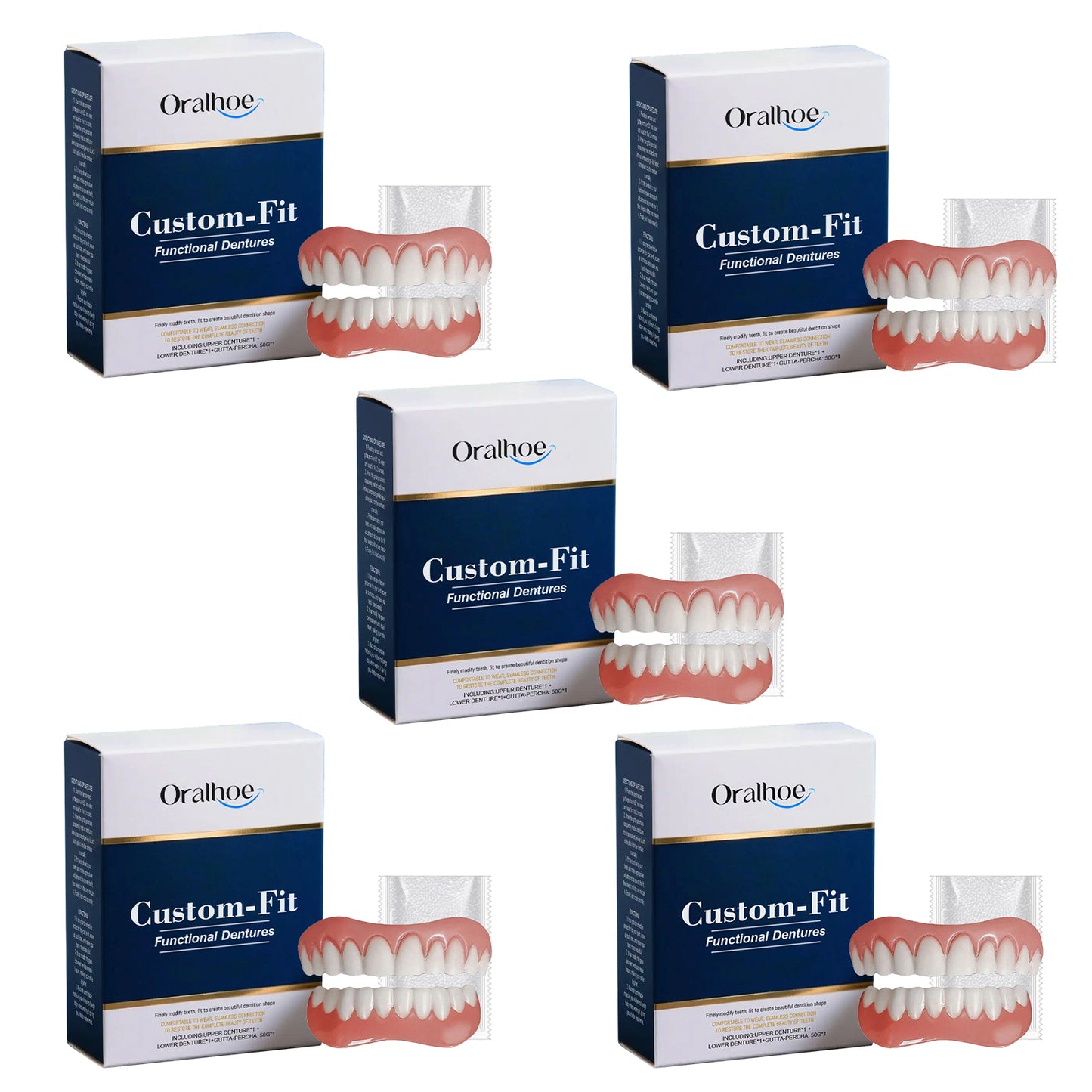 🔥🔥50% off on amazing smile products! Customizable functional dentures🦷