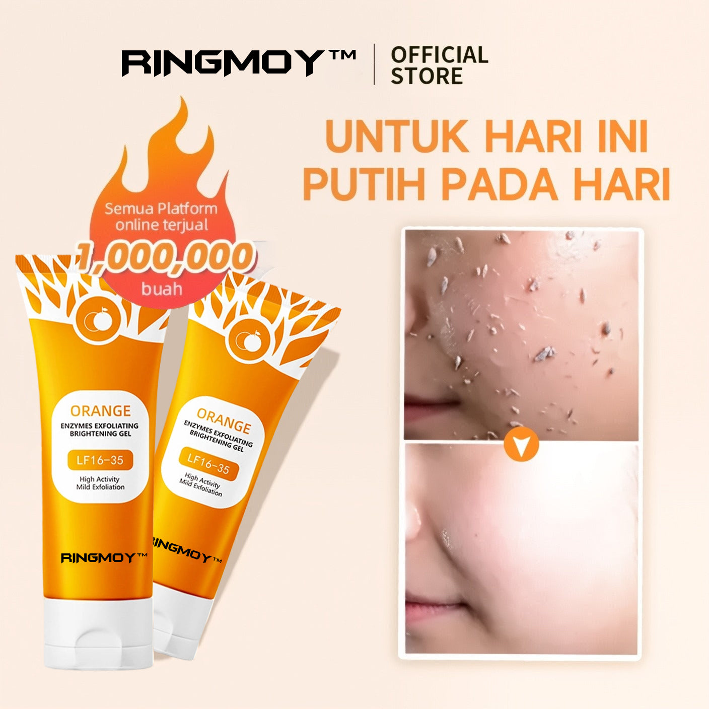 🔥🔥 Limited-Time Offer: 50% off for the first 100 bottles! 🔥100g RINGMOY™ Orange Gel🍊