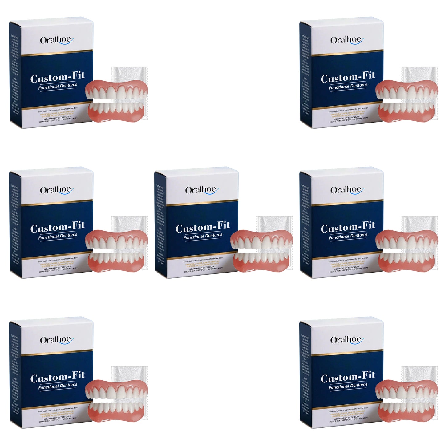 🔥🔥50% off on amazing smile products! Customizable functional dentures🦷
