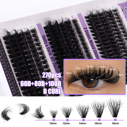 🔥Hot-selling DIY💝270pcs large capacity mixed false eyelashes