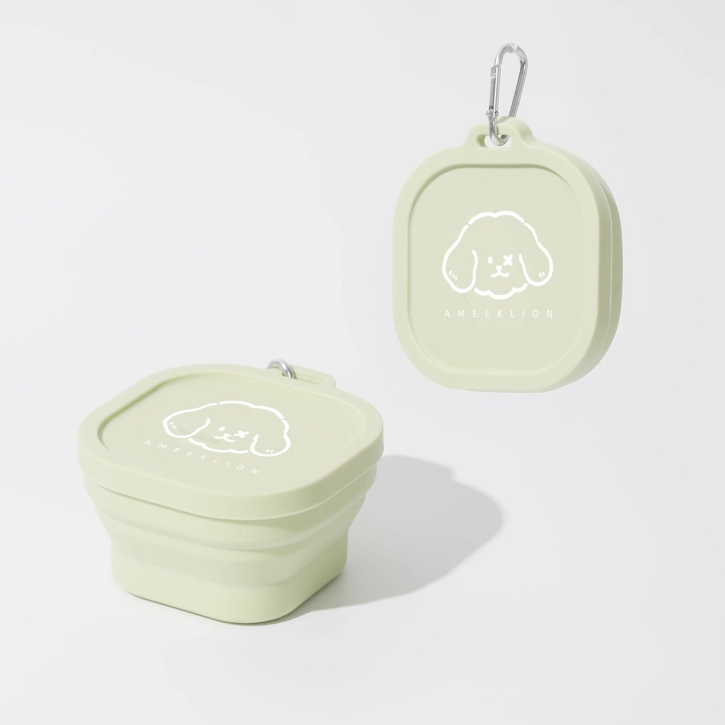 🔥New store limited-time discount offer💥! 400 ml outdoor leak-proof folding pet bowl