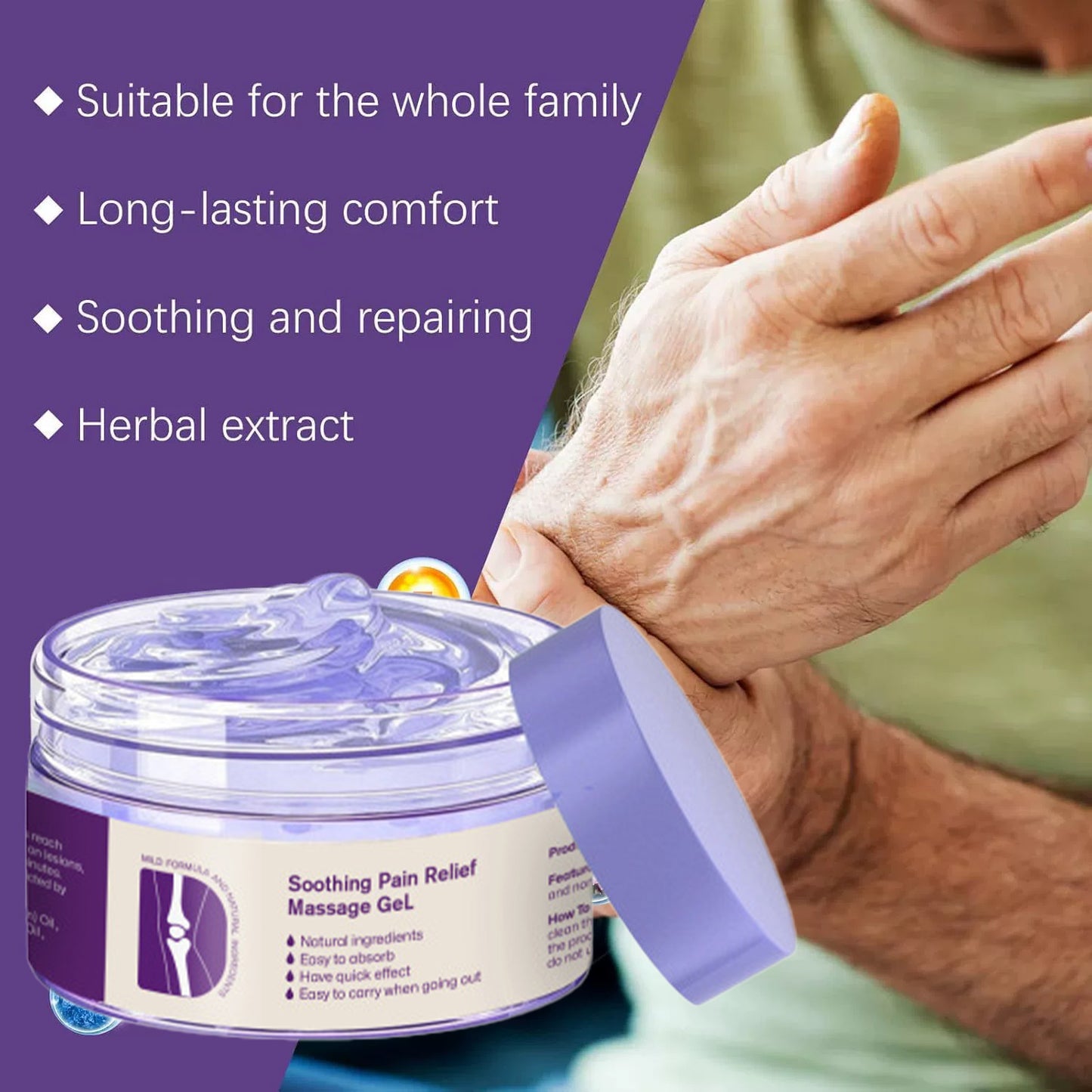 🔥🔥Ends Tonight: Get 50% OFF Before It’s Gone!🎁RINGMOY™ Pain Relief Gel – With Turmeric &amp; Emu Oil for Arthritis &amp; Joint Support
