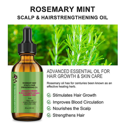 💇‍♀️Worried about baldness? 💧50% off Rosemary Hair Growth Oil to awaken your hair follicles! 🔥