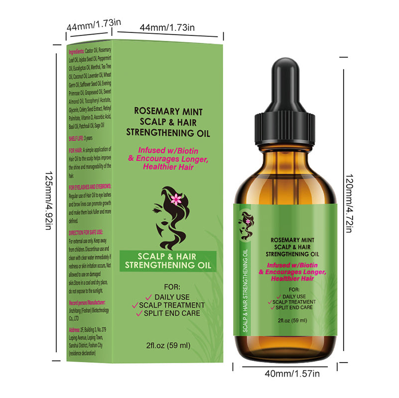 💇‍♀️Worried about baldness? 💧50% off Rosemary Hair Growth Oil to awaken your hair follicles! 🔥