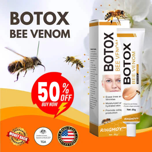 ⏰Last day 50% off🔥🔥 Bee Venom Anti-Wrinkle Cream🐝 Brightens skin and reduces wrinkles💡
