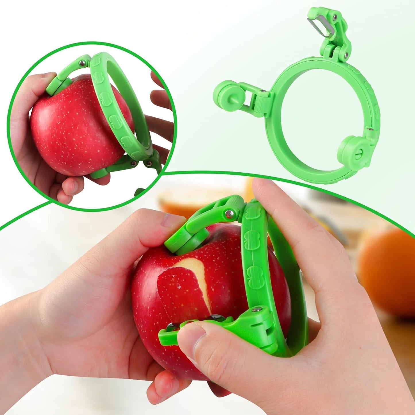 🔥Do you always hurt your hands when peeling fruit? Try this! 🍎Fruit Peeler🔥