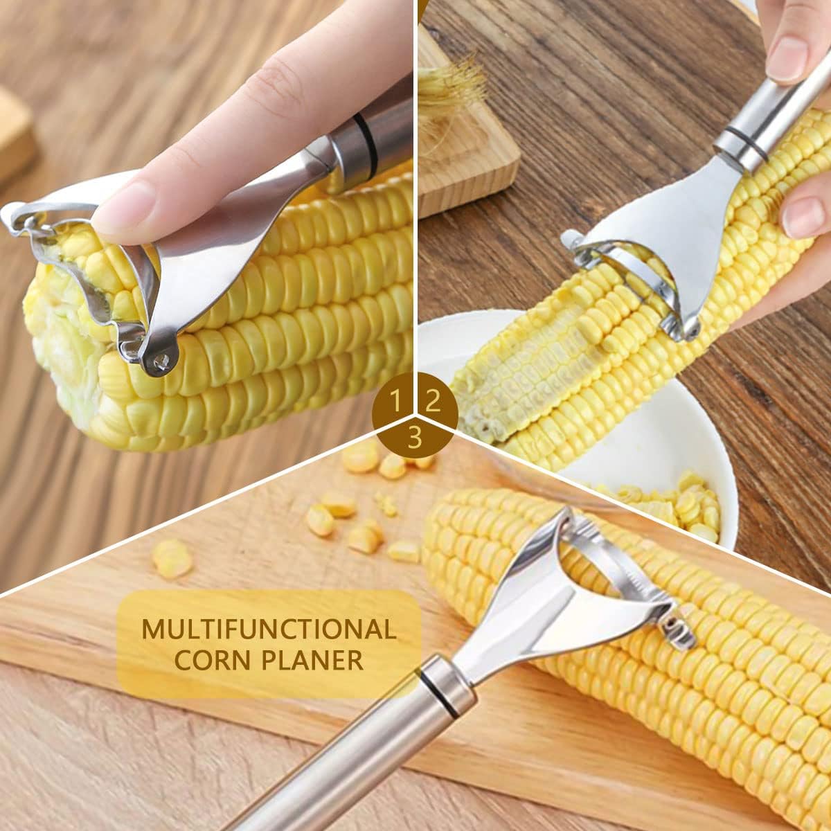 🌽Corn kernels flying everywhere? 🔥Save 50% on this splash-proof thresher! 🔥
