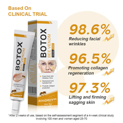 ⏰Last day 50% off🔥🔥 Bee Venom Anti-Wrinkle Cream🐝 Brightens skin and reduces wrinkles💡