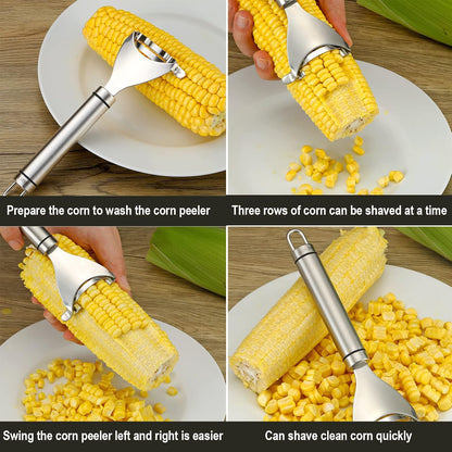 🌽Corn kernels flying everywhere? 🔥Save 50% on this splash-proof thresher! 🔥
