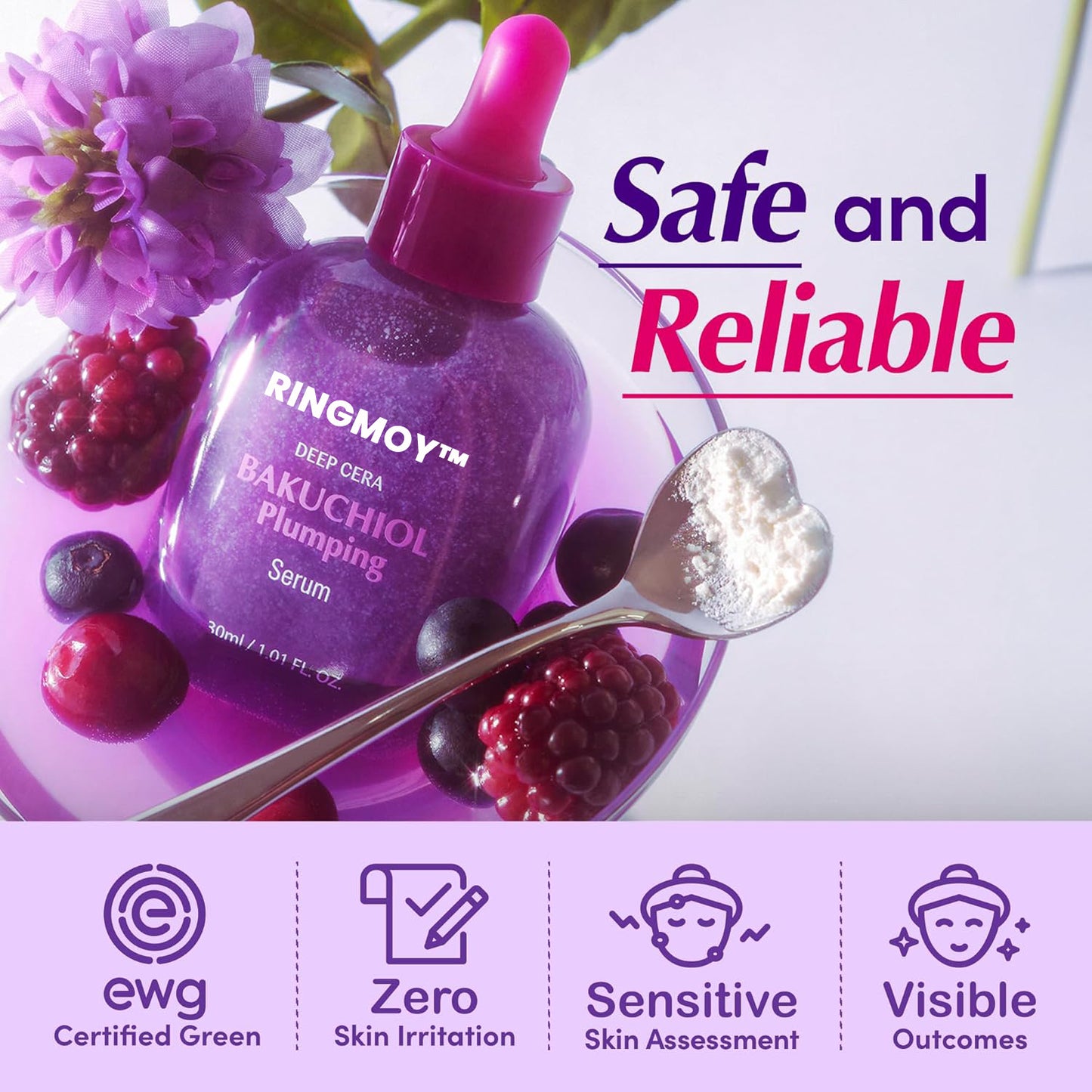 🔥🔥50% off Bakuchiol Serum! 🌿Reduce lines and pores, and your face will be so smooth that the filter will be off💧