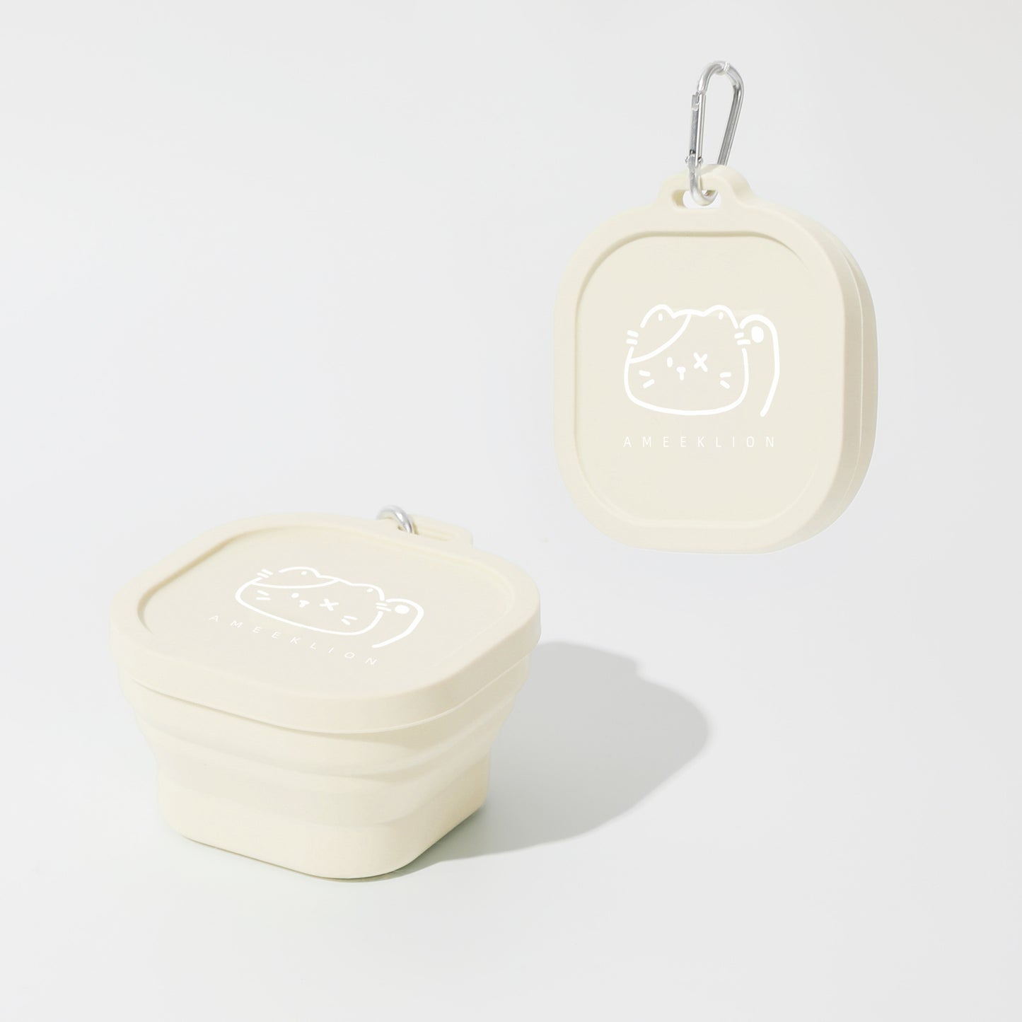 🔥New store limited-time discount offer💥! 400 ml outdoor leak-proof folding pet bowl