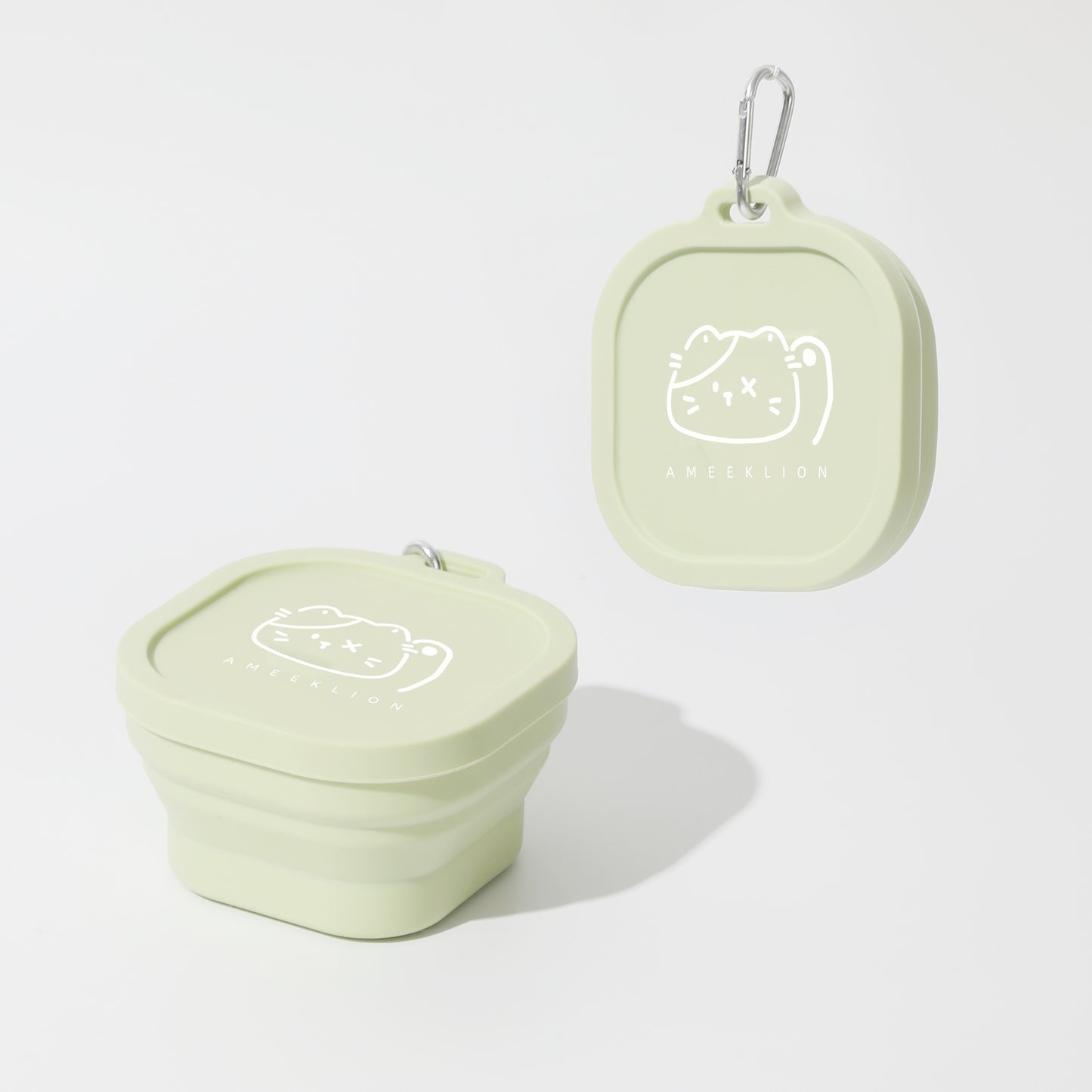 🔥New store limited-time discount offer💥! 400 ml outdoor leak-proof folding pet bowl