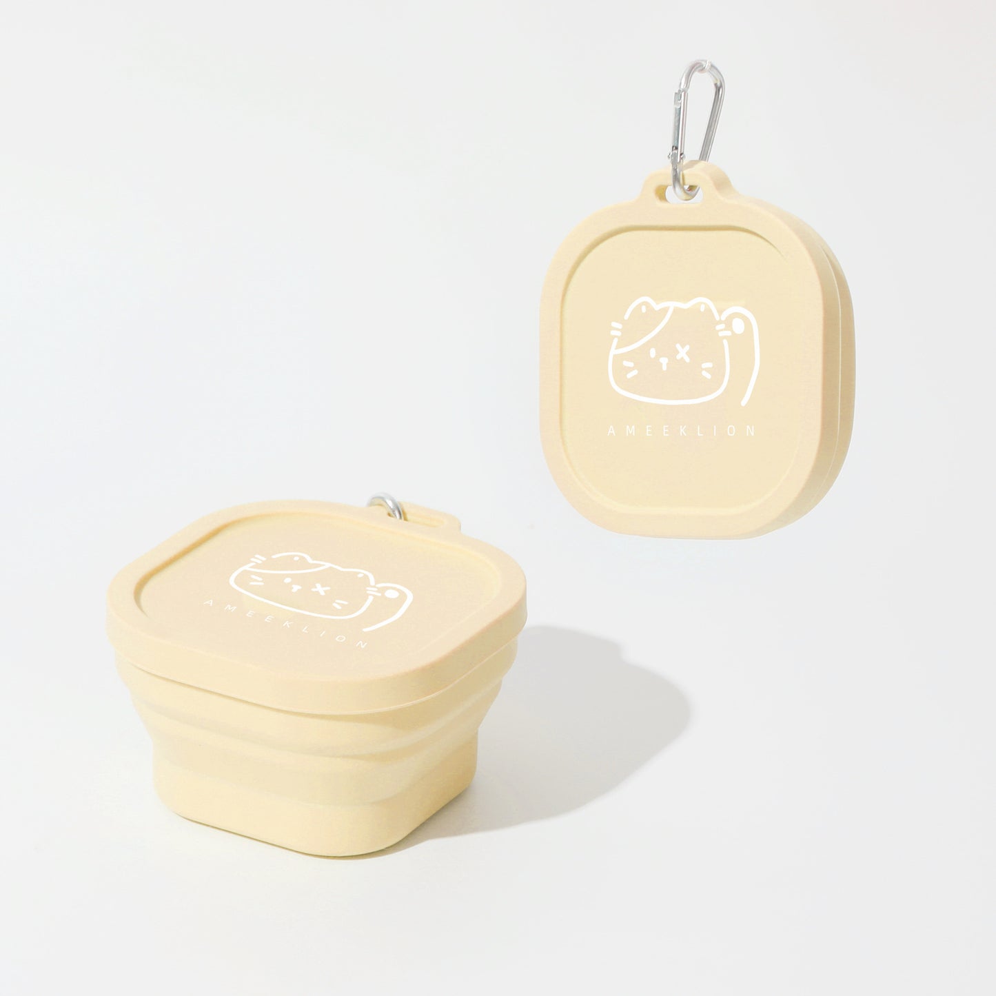 🔥New store limited-time discount offer💥! 400 ml outdoor leak-proof folding pet bowl