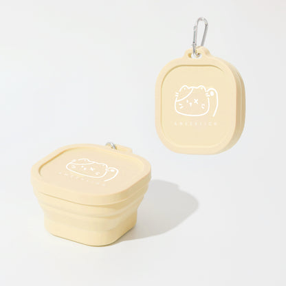 🔥New store limited-time discount offer💥! 400 ml outdoor leak-proof folding pet bowl