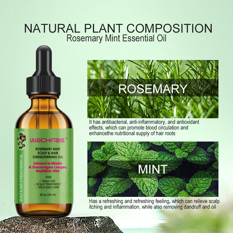 💇‍♀️Worried about baldness? 💧50% off Rosemary Hair Growth Oil to awaken your hair follicles! 🔥