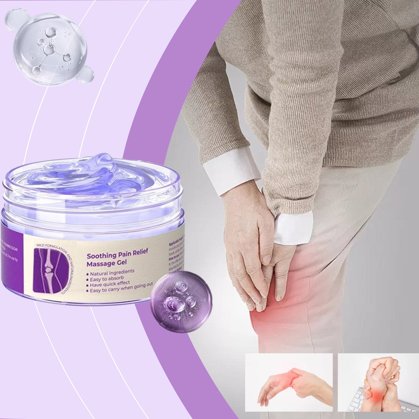 🔥🔥Ends Tonight: Get 50% OFF Before It’s Gone!🎁RINGMOY™ Pain Relief Gel – With Turmeric &amp; Emu Oil for Arthritis &amp; Joint Support