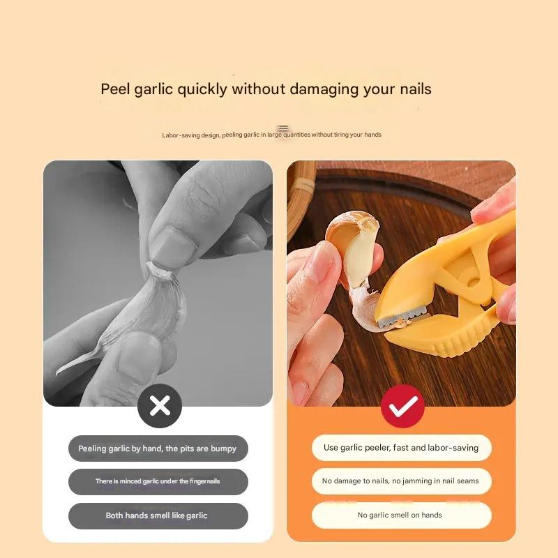 🔥Too much garlic smell? Here comes the garlic peeling tool! 🔥