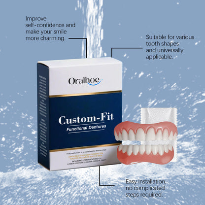 🔥🔥50% off on amazing smile products! Customizable functional dentures🦷