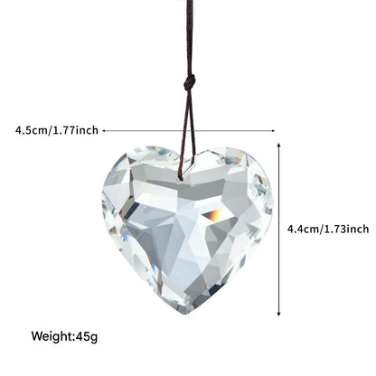 💝Is your decor lacking soul? 🔥Light up your heart-shaped prism pendant at half price! 🔥