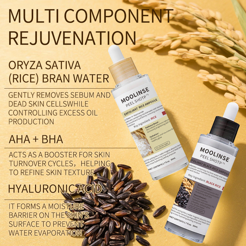 🔥🔥50% off "rice" light bottle ⚡ 0 painless scrubbing! Rub your skin into a beautiful skin in 30 seconds💧