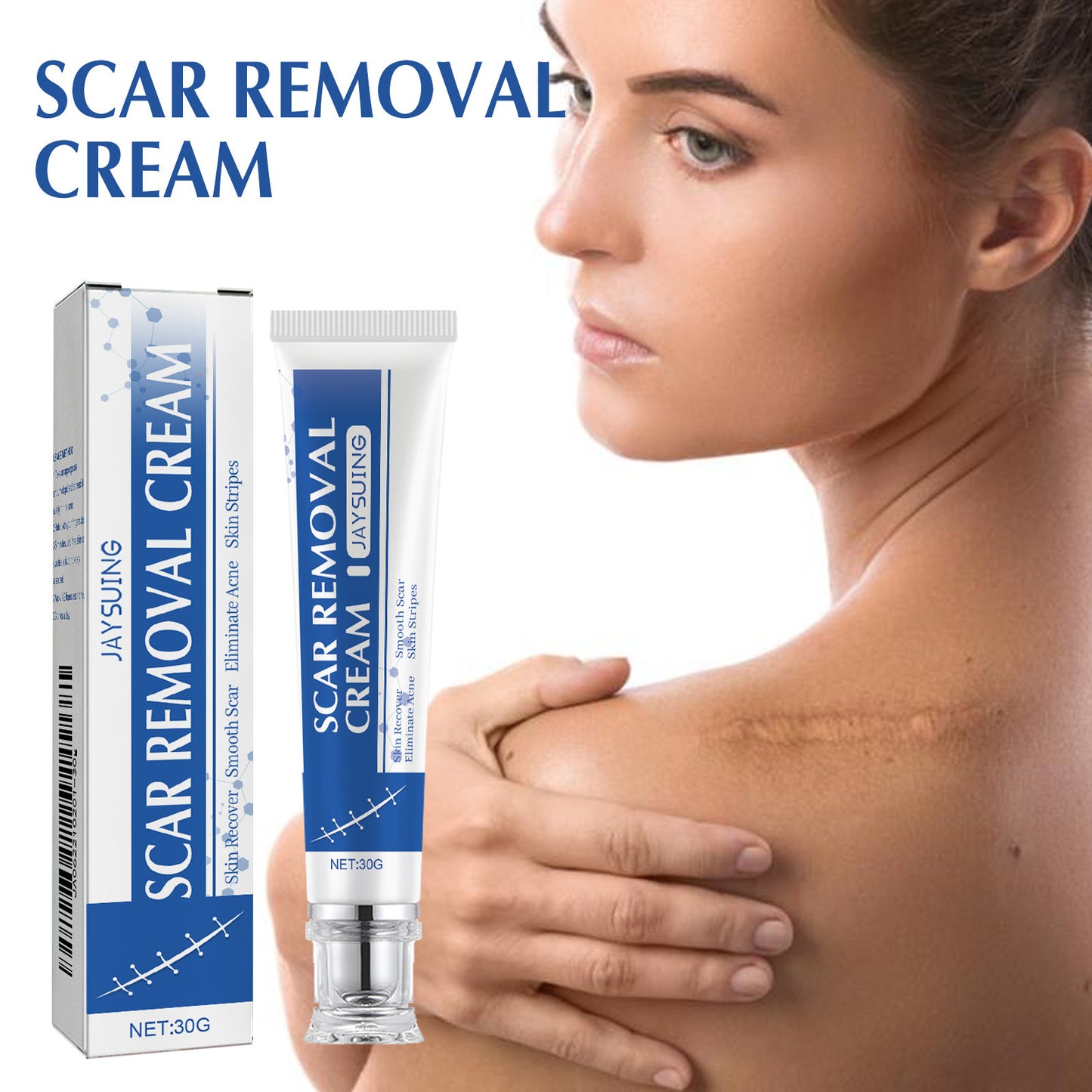 Ugly scars?？？ 🔥 50% off repair cream to smooth out blemishes! 🔥