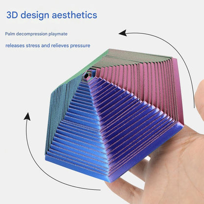 🔥50% off sale！！! 🔥3D printed hexagonal decompression tool🌀