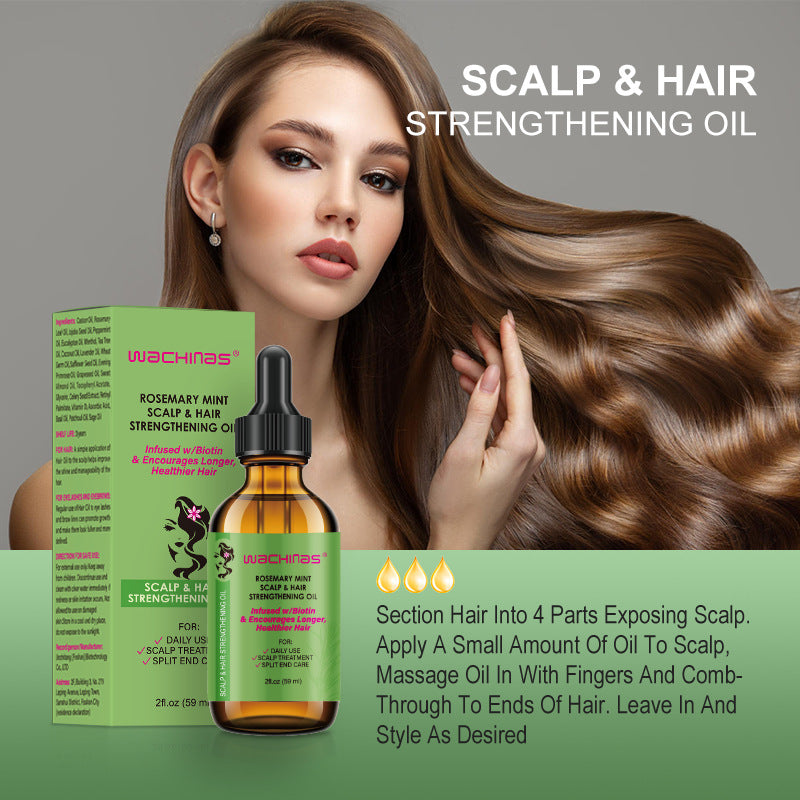 💇‍♀️Worried about baldness? 💧50% off Rosemary Hair Growth Oil to awaken your hair follicles! 🔥