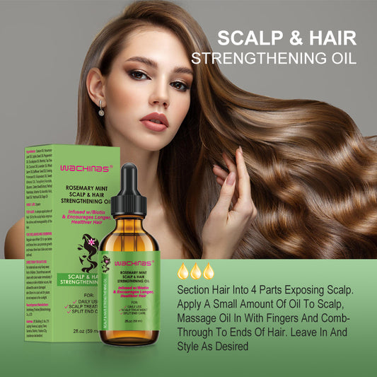 💇‍♀️Worried about baldness? 💧50% off Rosemary Hair Growth Oil to awaken your hair follicles! 🔥