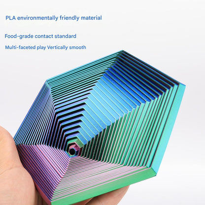 🔥50% off sale！！! 🔥3D printed hexagonal decompression tool🌀
